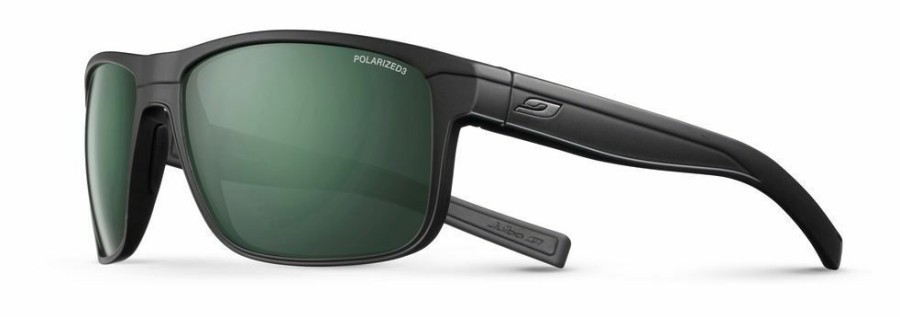 Eyewear * | Julbo Renegade Polarised 3 Polycarbonate Sunglasses Matt Black/Black Cheap Online