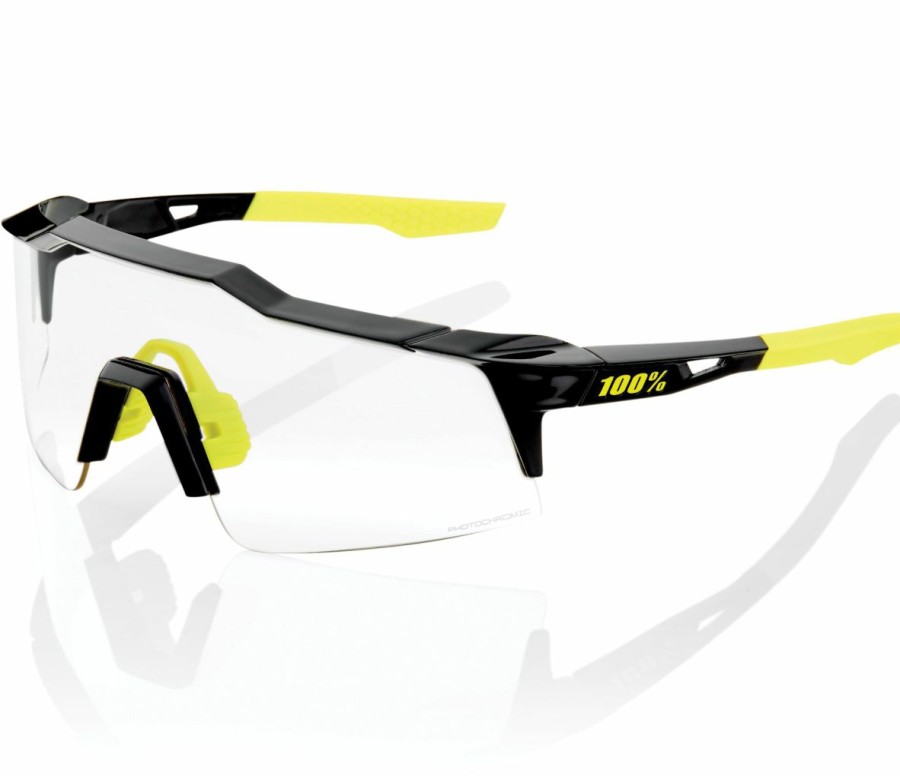 Eyewear * | 100% Speedcraft Sl Sunglasses Gloss Black Photochromic Lens 100% Glasses 100% Guarantee