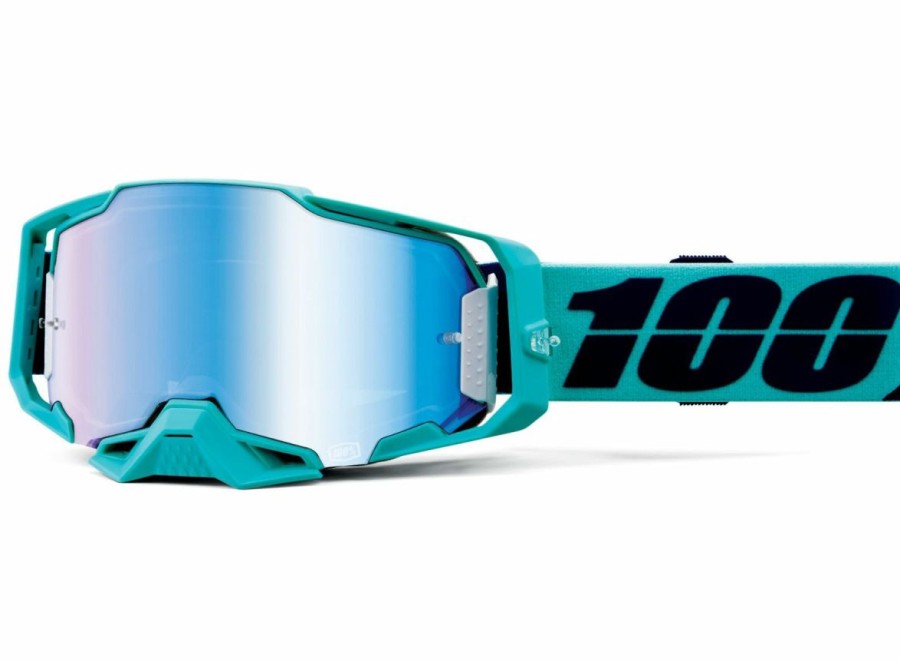 Eyewear * | 100% Armega Goggles Esterel/Mirror Blue Lens 2023 Large Choice