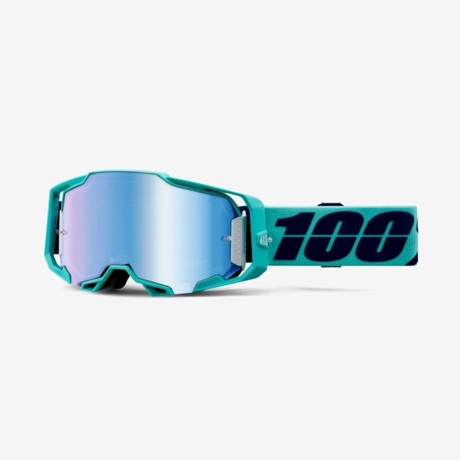 Eyewear * | 100% Armega Goggles Esterel/Mirror Blue Lens 2023 Large Choice