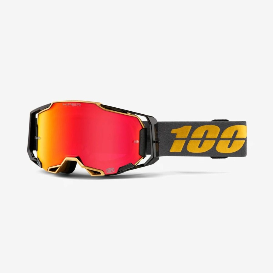 Eyewear * | 100% Armega Goggles Falcon 5/Hiper Red Mirror Lens Attractive