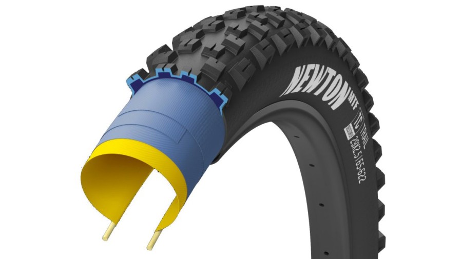 Components * | Goodyear Newton Mtf Trail Tubeless Complete 29 2.5 Inch Mtb Front Tyre New Threads