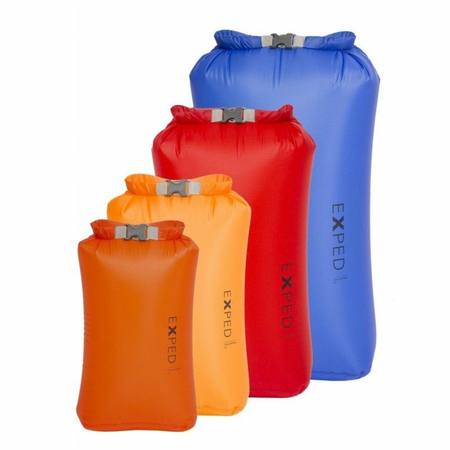 Accessories * | Exped Fold Dry Bag Ultralite 4 Pack Hot Sale