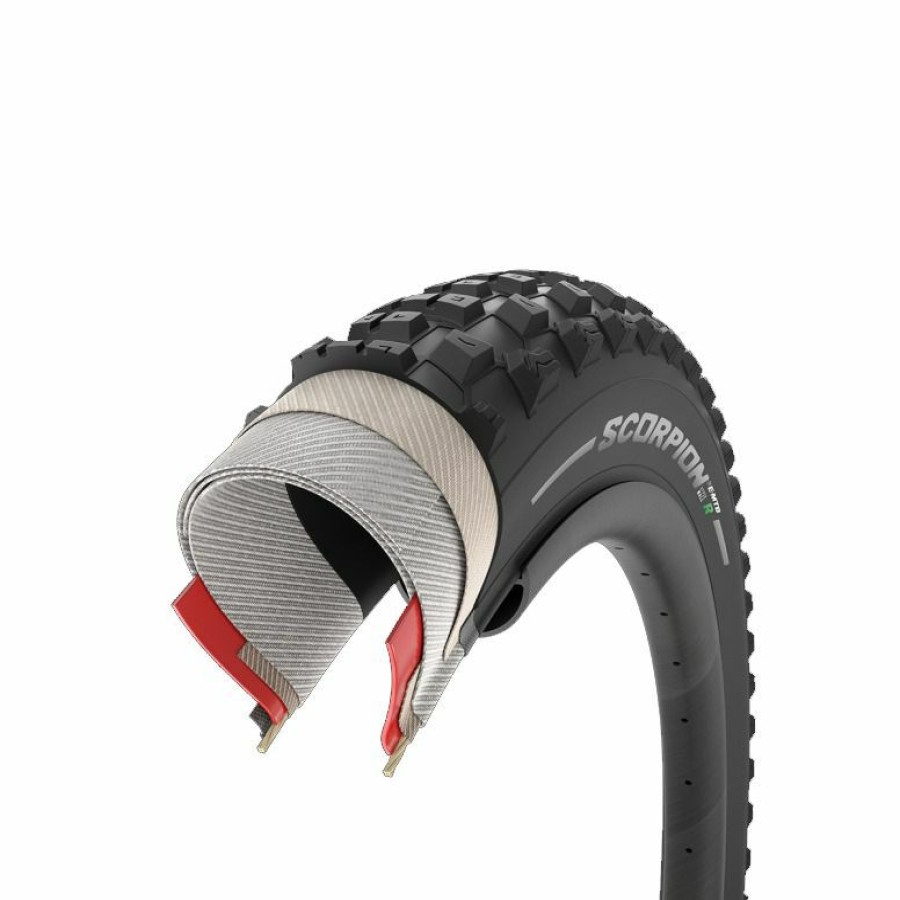 Components * | Pirelli Scorpion E-Mtb R Smart Grip 29 X 2.6 Inch Mtb Tyre Premium