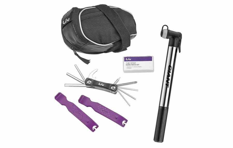 Accessories * | Giant Liv Womens Quick Fix Combo Kit With Mini Pump Giant Equipment Reliable Quality