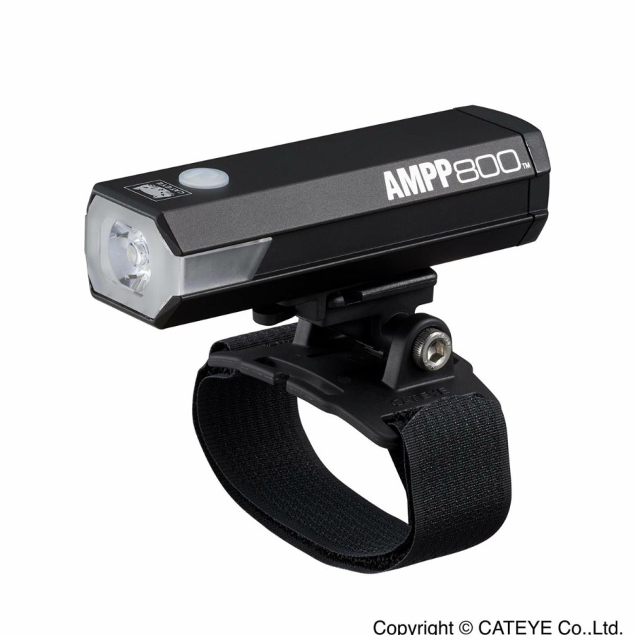 Accessories * | Cateye Ampp 800 Helmet Light Classical